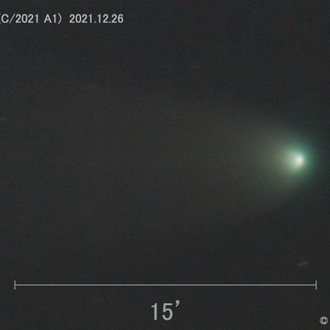 レナード彗星 (C/2021 A1)  2021.12.26　②