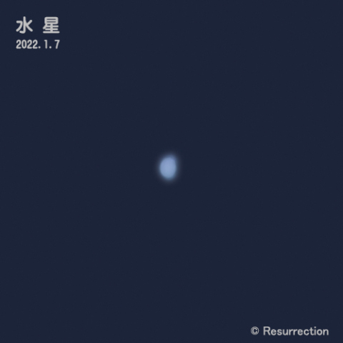 水星 2022.1.7
