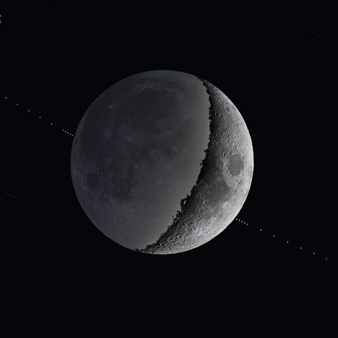 うお座 μ星の星食 2022.2.6