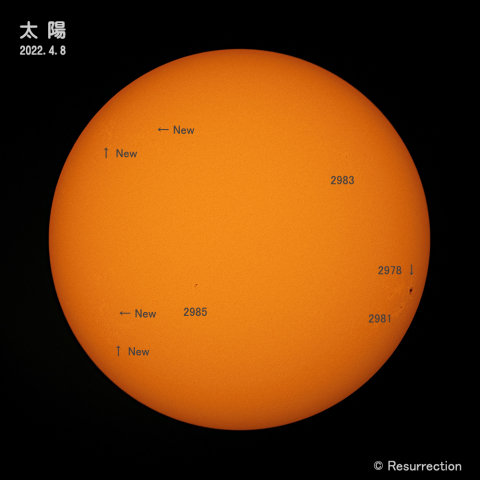 太陽 2022.4.8