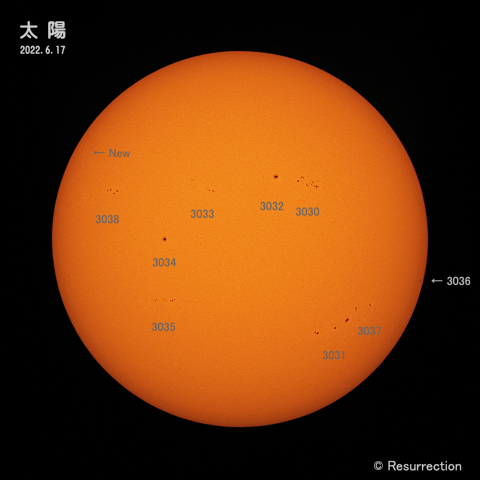 太陽 2022.6.17