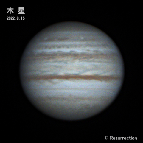 木星 2022.8.15