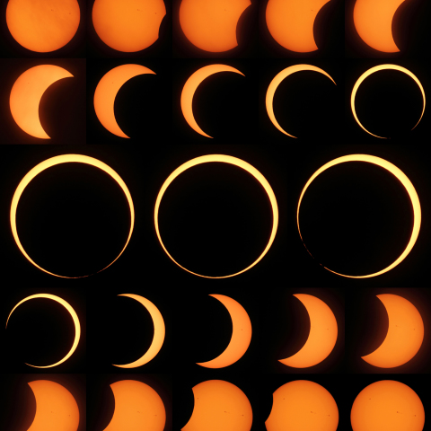 Annular solar eclipse