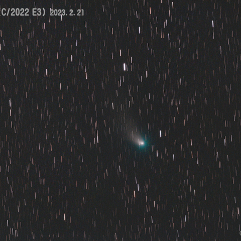 ZTF彗星 (C/2022 E3) 2023.2.21