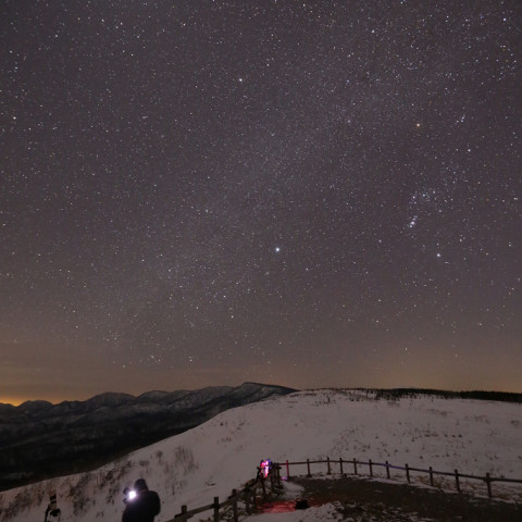 星を撮る人