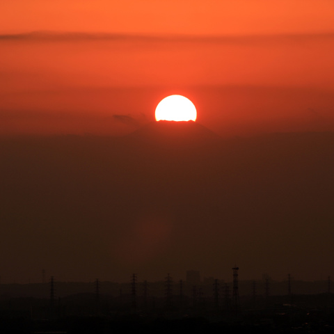 ダイヤモンド富士