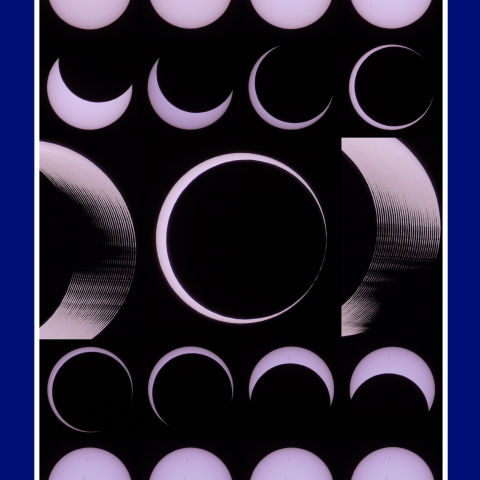 木曽御岳山での金環日食(2)