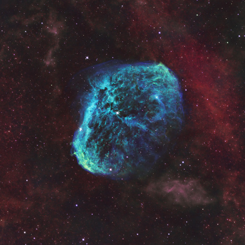 NGC6888  三日月星雲　SAO