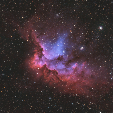 NGC7380　魔法使い星雲