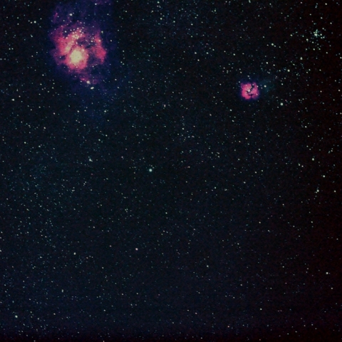 真夏の夜空に咲く