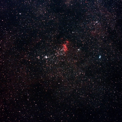 100mmによる　えび星雲