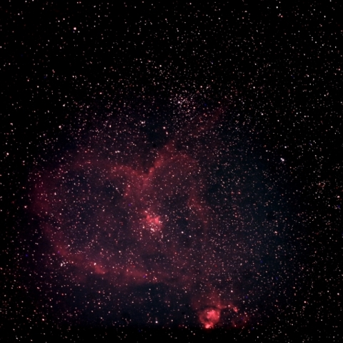 ハート星雲　撮り始めⅡ