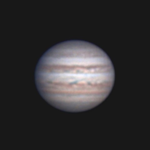 木星（2017年2月13日明け方）