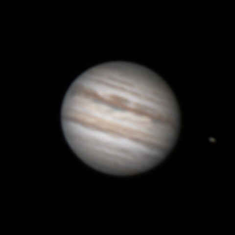 FOT85で撮影した木星