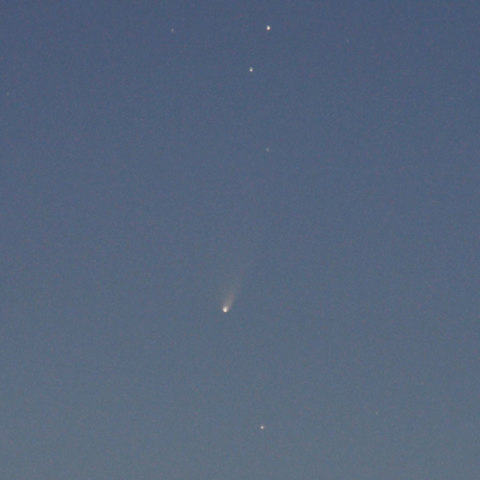 久しぶりの3月21日のパンスターズ彗星