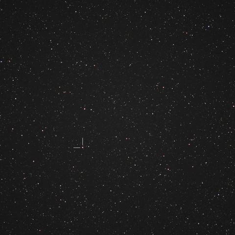 久しぶりの晴天でいるか座新星がよく見えました