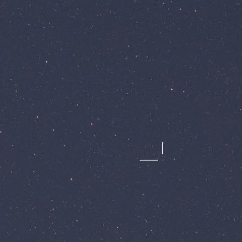 暗くなった10月13日のいるか座新星