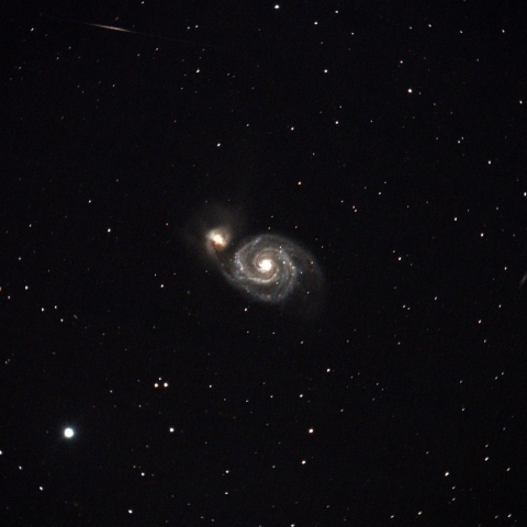 子持ち銀河　M51