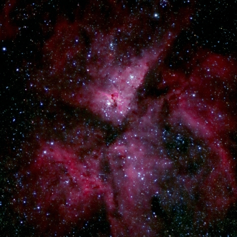 イータカリーナ中心部付近