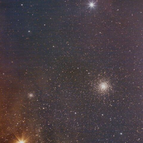 アンタレスと球状星団