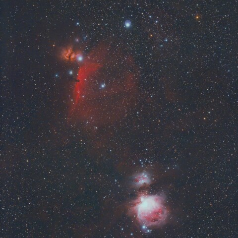 馬頭星雲オリオン大星雲