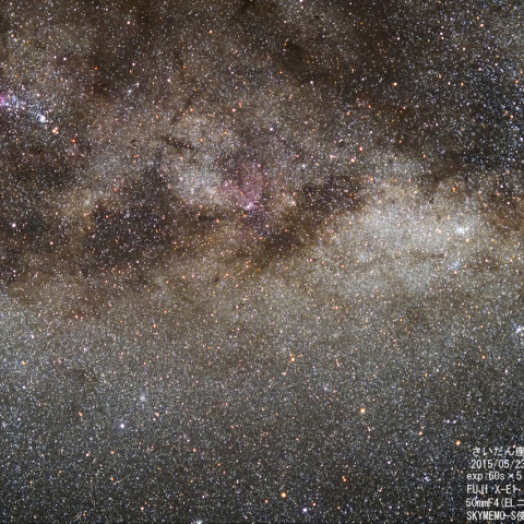 さいだん座　NGC6188付近