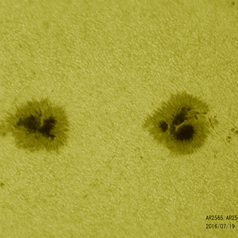 7月19日のAR2565, AR2567