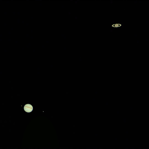 木星・土星の接近