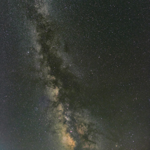 屋久島の夏の天の川