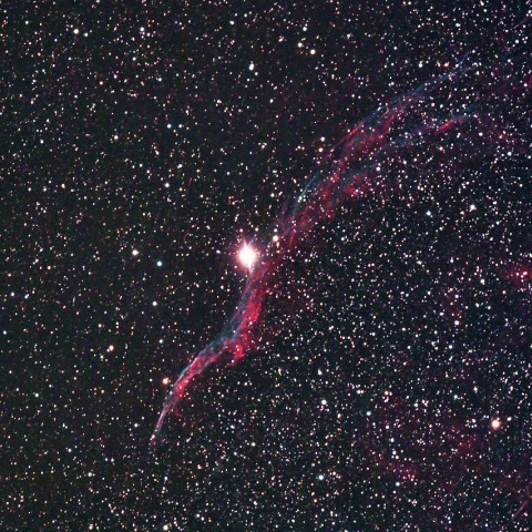 網状星雲西側部分