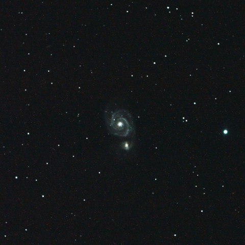子もち星雲　Ｍ51