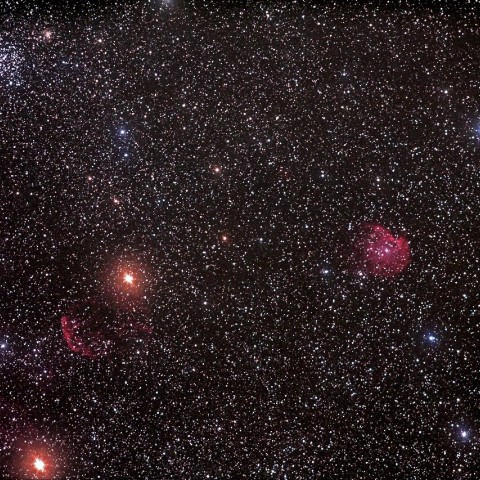 M35・クラゲ星雲・モンキー星雲