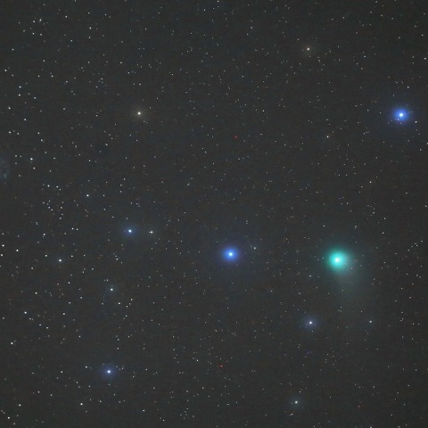 カタリナ彗星とM101
