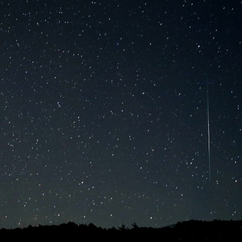 12月14日未明のふたご座流星群
