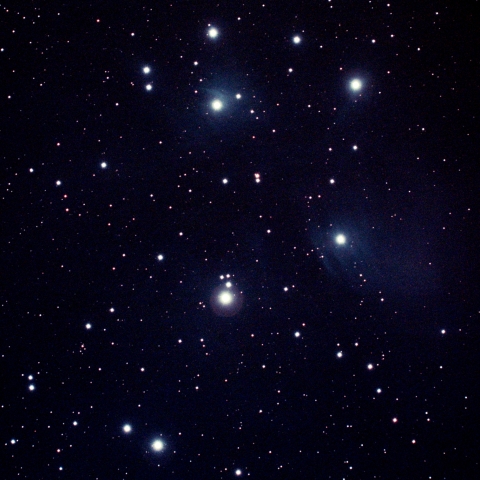 M45(プレアデス星団）