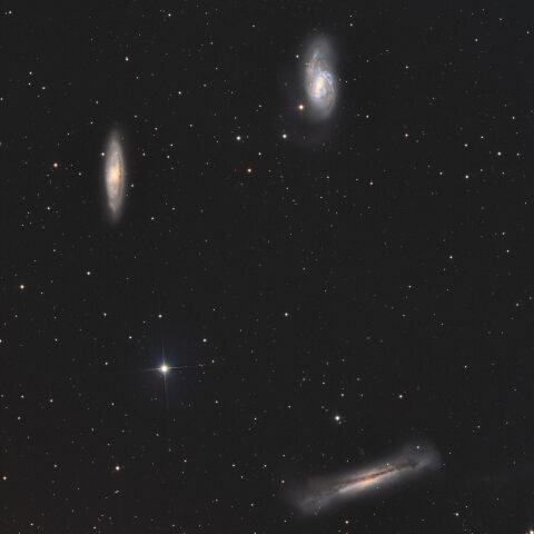 しし座の三つ子銀河