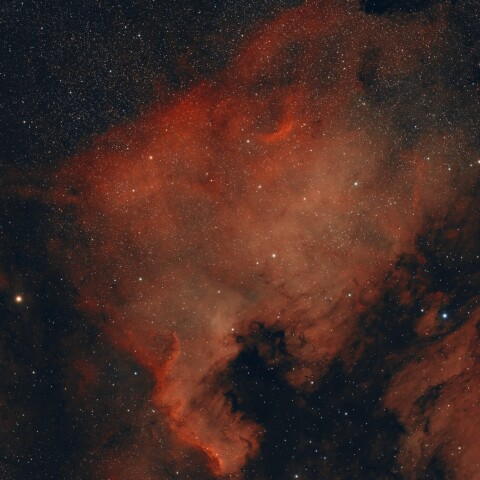 北アメリカ星雲　ペリカン星雲