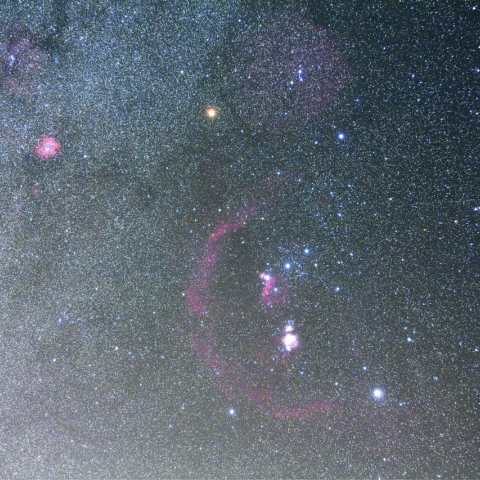 冬はやっぱりオリオン座