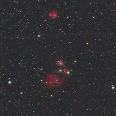 NGC2170、2182付近