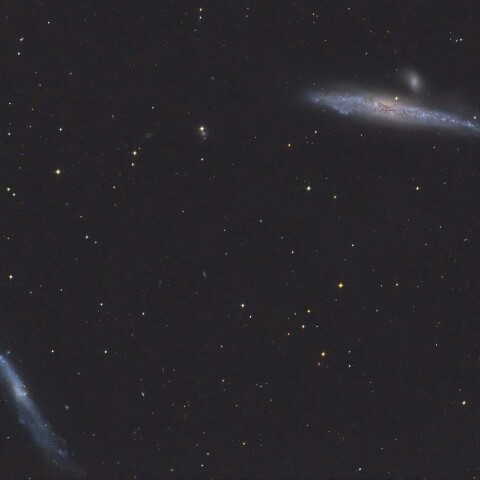 NGC4631、NGC4656
