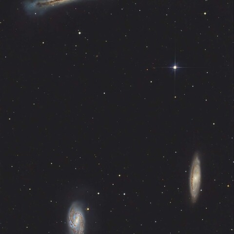 M65、M66、NGC3628