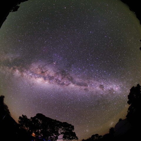 41392: 星 を 紡 ぐ 地 上 の 糸 by 眞田章太郎 - 天体写真