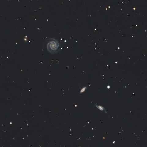 NGC2857、NGC2854、NGC2856