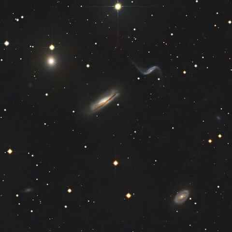 NGC3190付近の銀河群