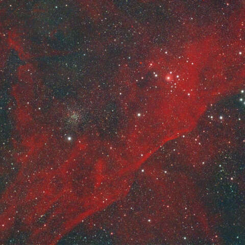 NGC2451、NGC2477付近