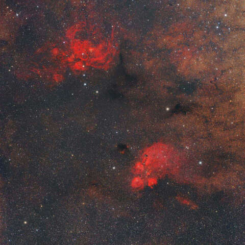 NGC6334とNGC6357