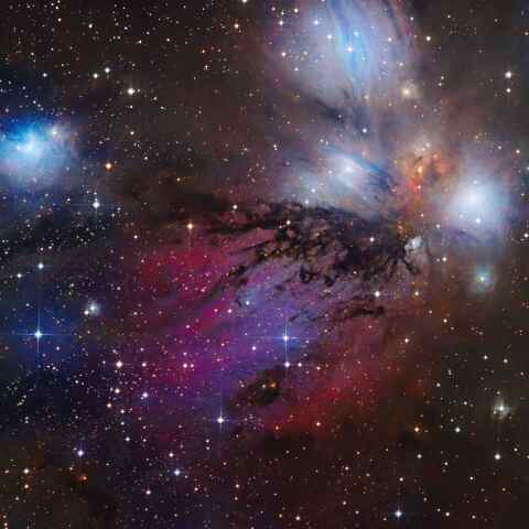 NGC2170付近の星雲