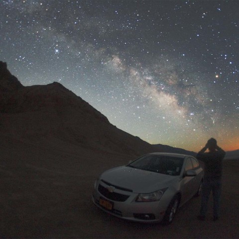 星空観望 in デスバレー