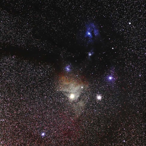 アンタレス付近の星雲