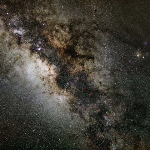 さそり座〜いて座の天の川